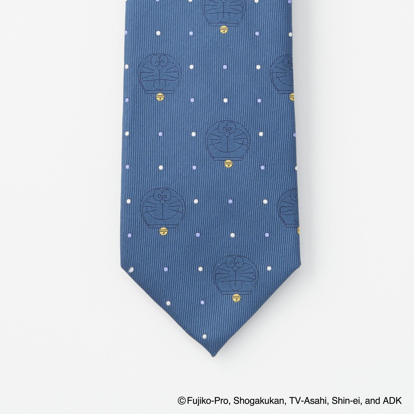 【ネクタイ】ドラえもん 地紋ドット