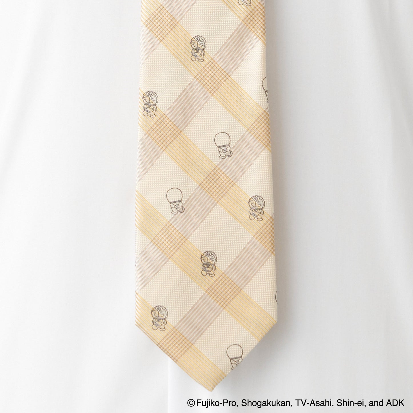 【ネクタイ】ドラえもん シャドーチェック