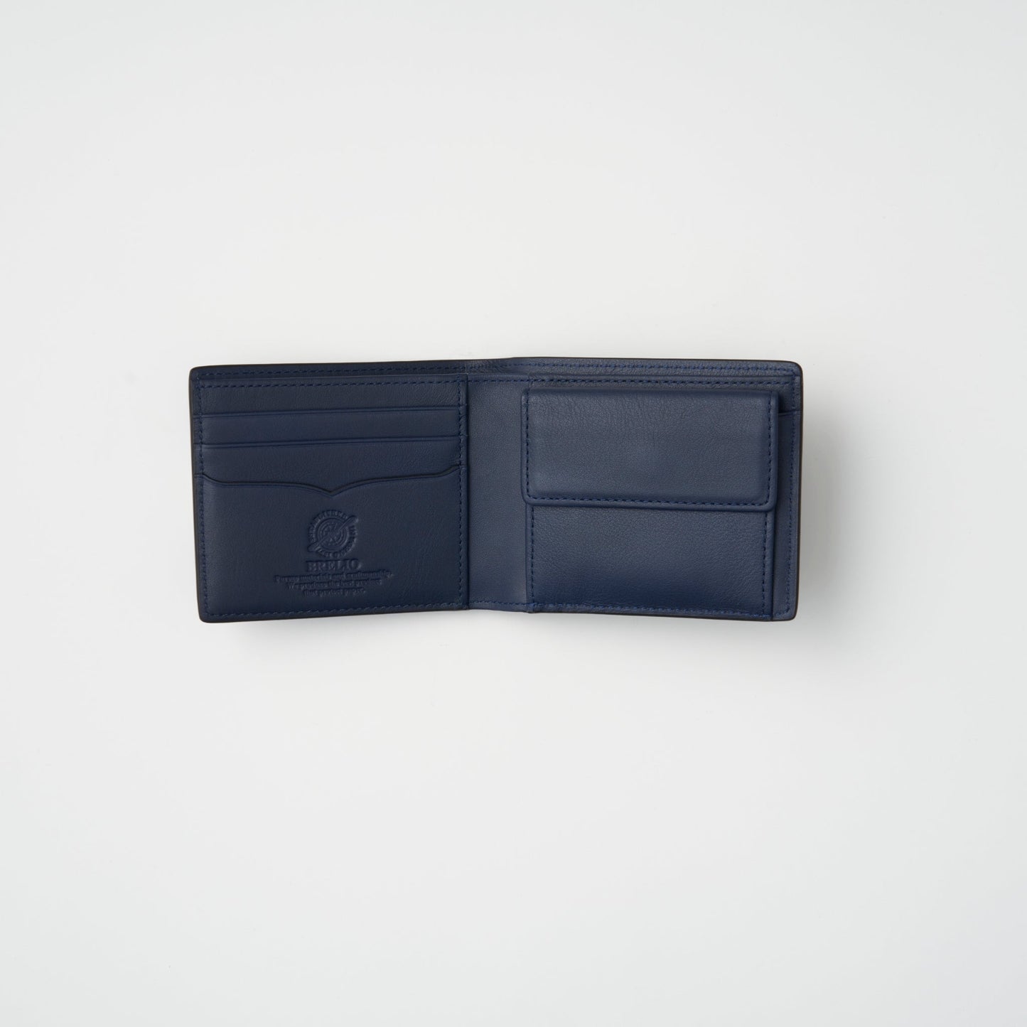 【財布】BRELIO ATLANTIC LABEL|Hip Wallet With Coin Purse Cordovan