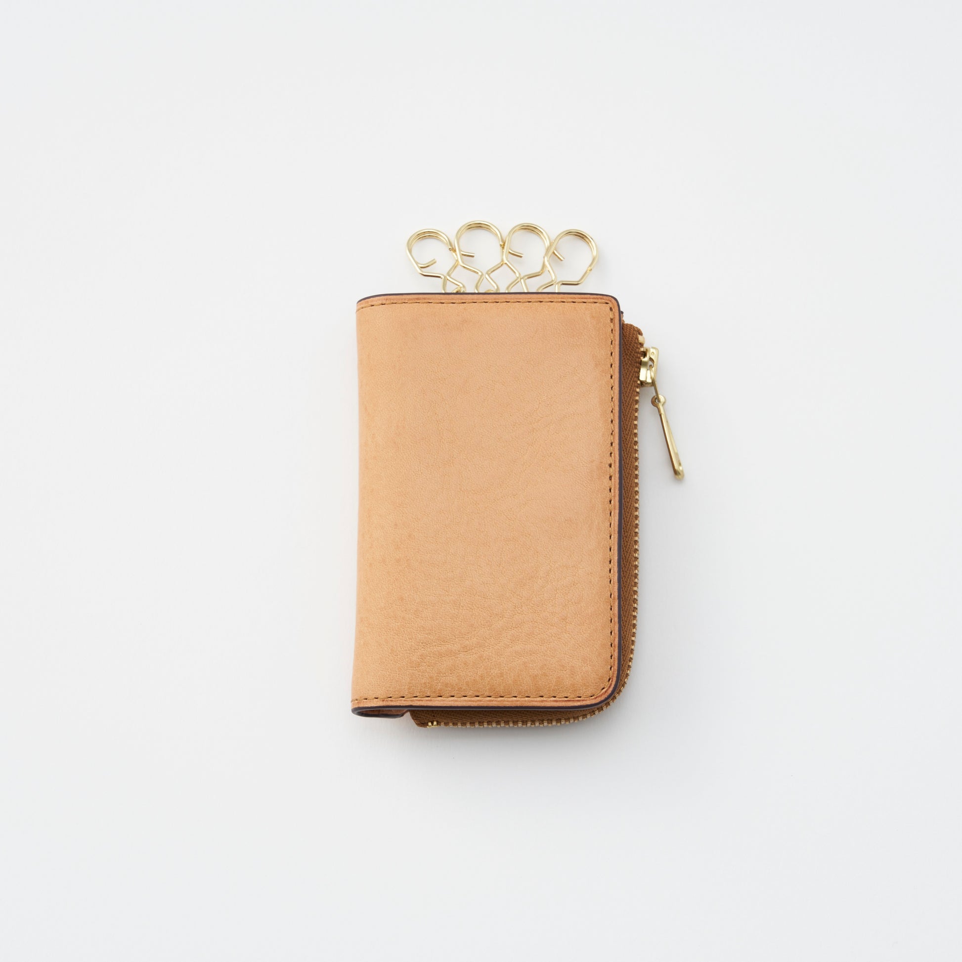 ブレイリオ ミネルバボックス キーケース  アイボリー ベージュ