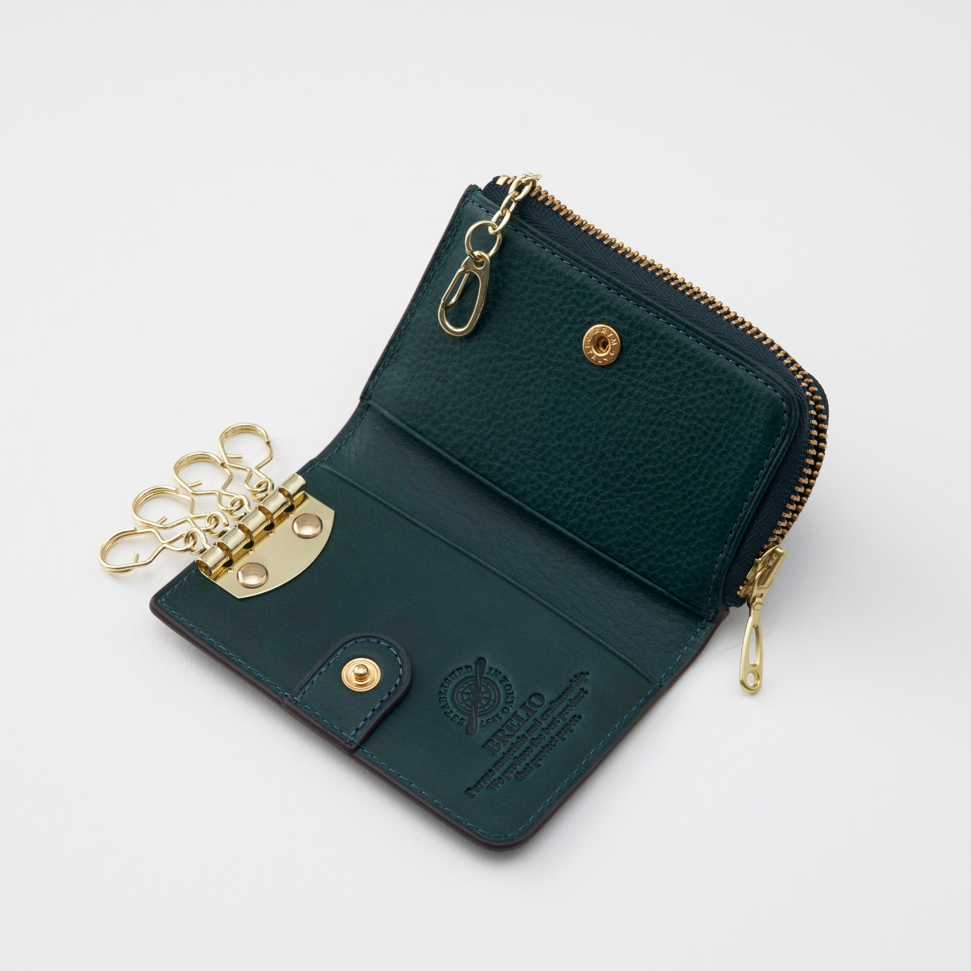 ブレイリオ ミネルバボックス キーケース  グリーン 緑