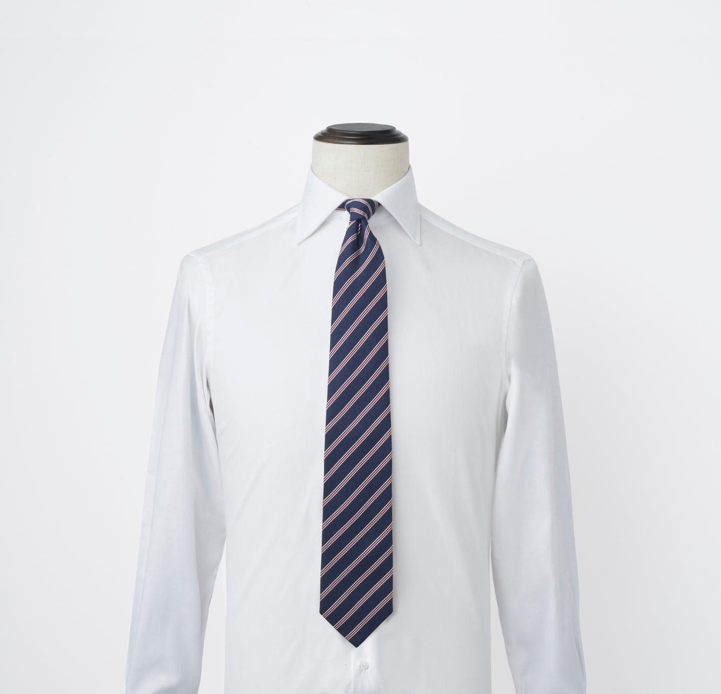 NEW!【ネクタイ】Aquascutum|ストライプ メランジ