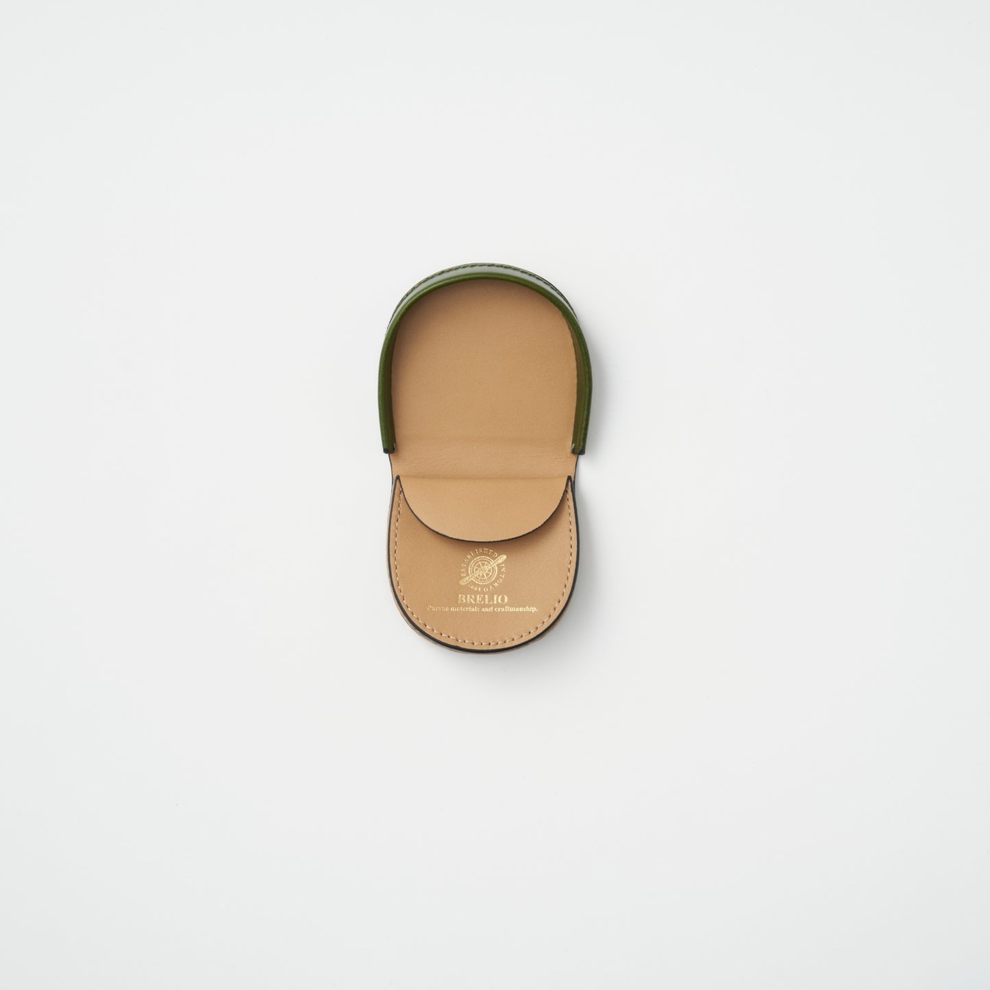 【財布】BRELIO ATLANTIC LABEL|Horseshoe Coin Purse Cordovan