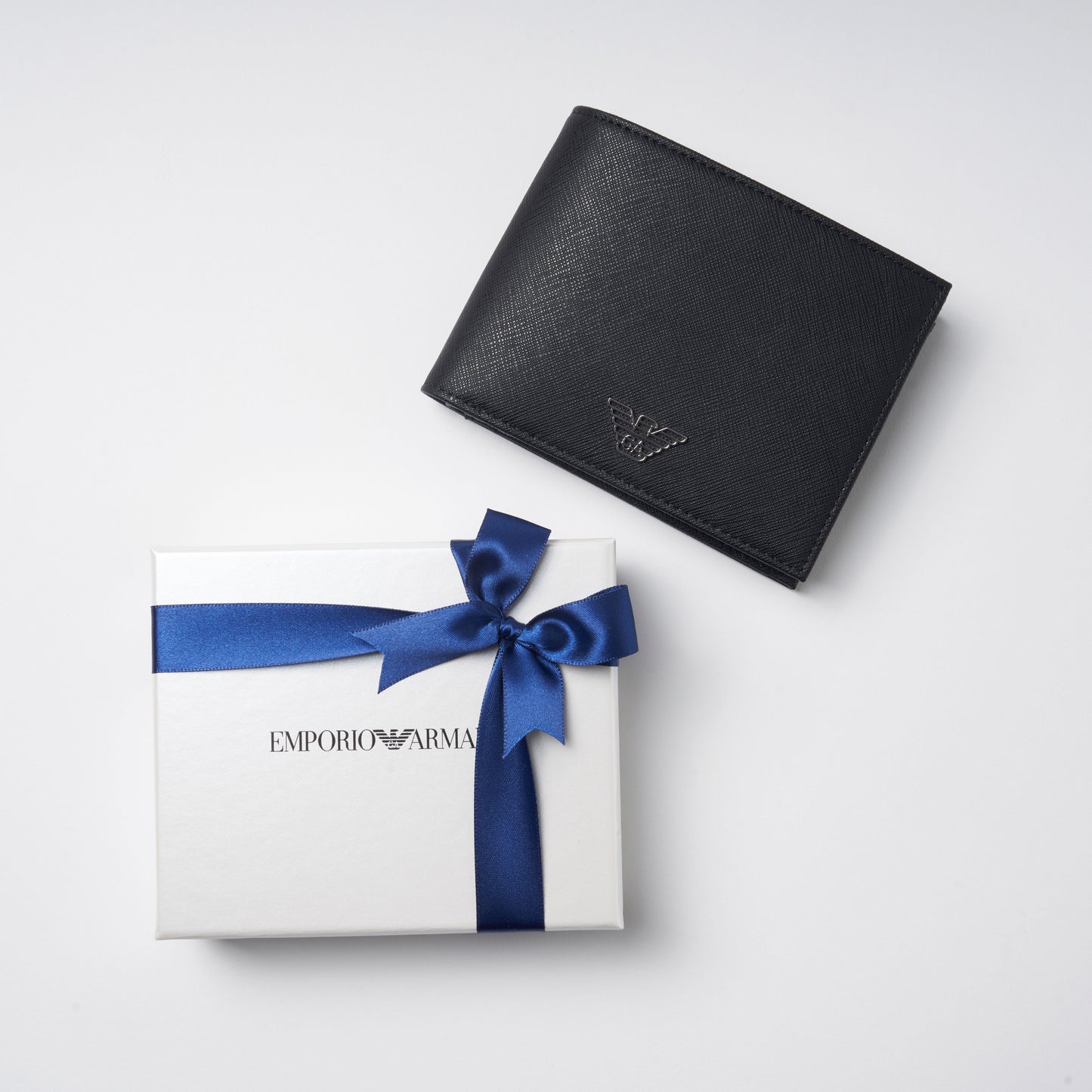 エンポリオアルマーニ 折財布 イーグルモチーフ オリジナルギフトパッケージ