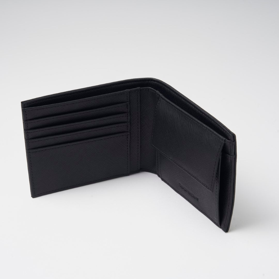 【財布】エンポリオアルマーニ|リサイクルレザー イーグルモチーフアウトライン