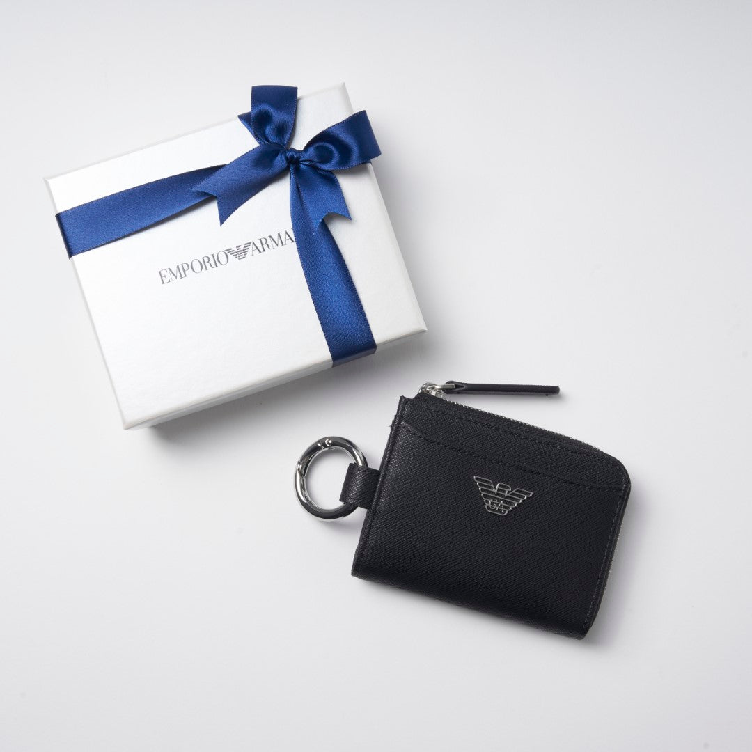 財布】エンポリオアルマーニ コンパクトウォレット ラウンドジップ