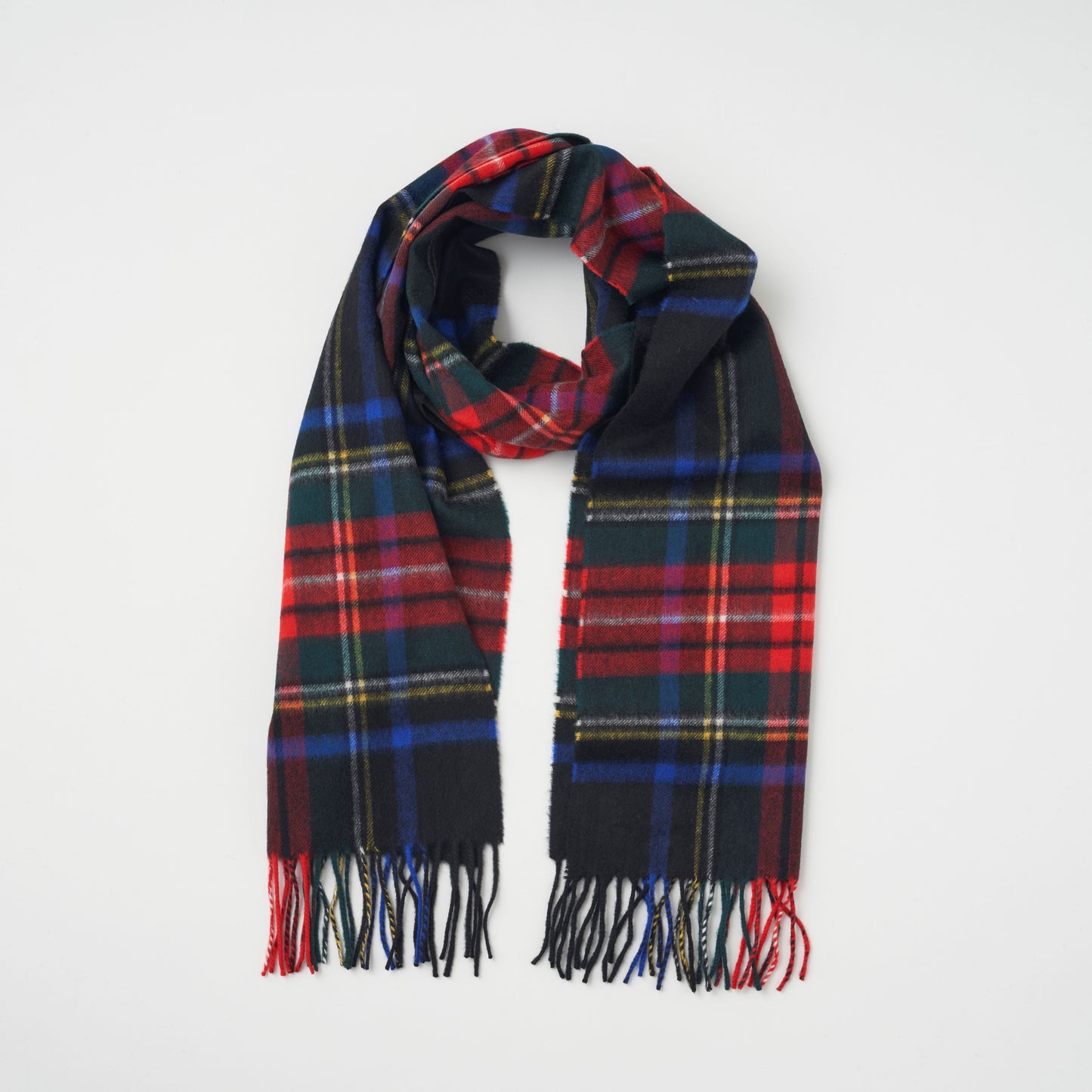 【マフラー】Johnstons of Elgin|Cashmere Tartan Check Stole