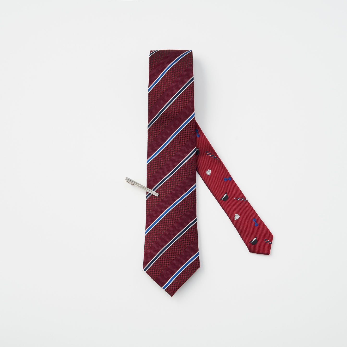 【ネクタイ】TAKEO KIKUCHI ネクタイ タイバーBOXセット①