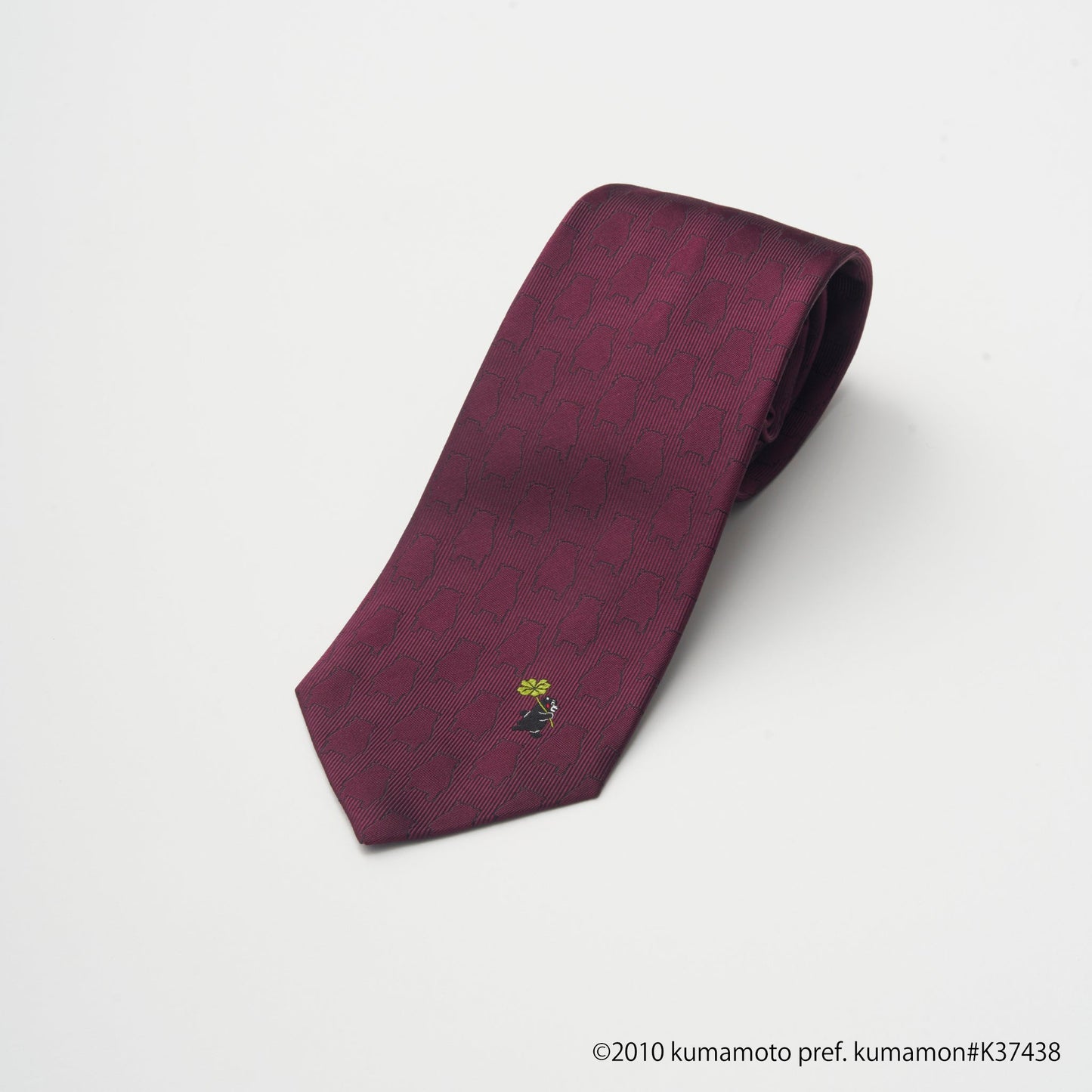 【ネクタイ】くまモン シルエットワンポイント