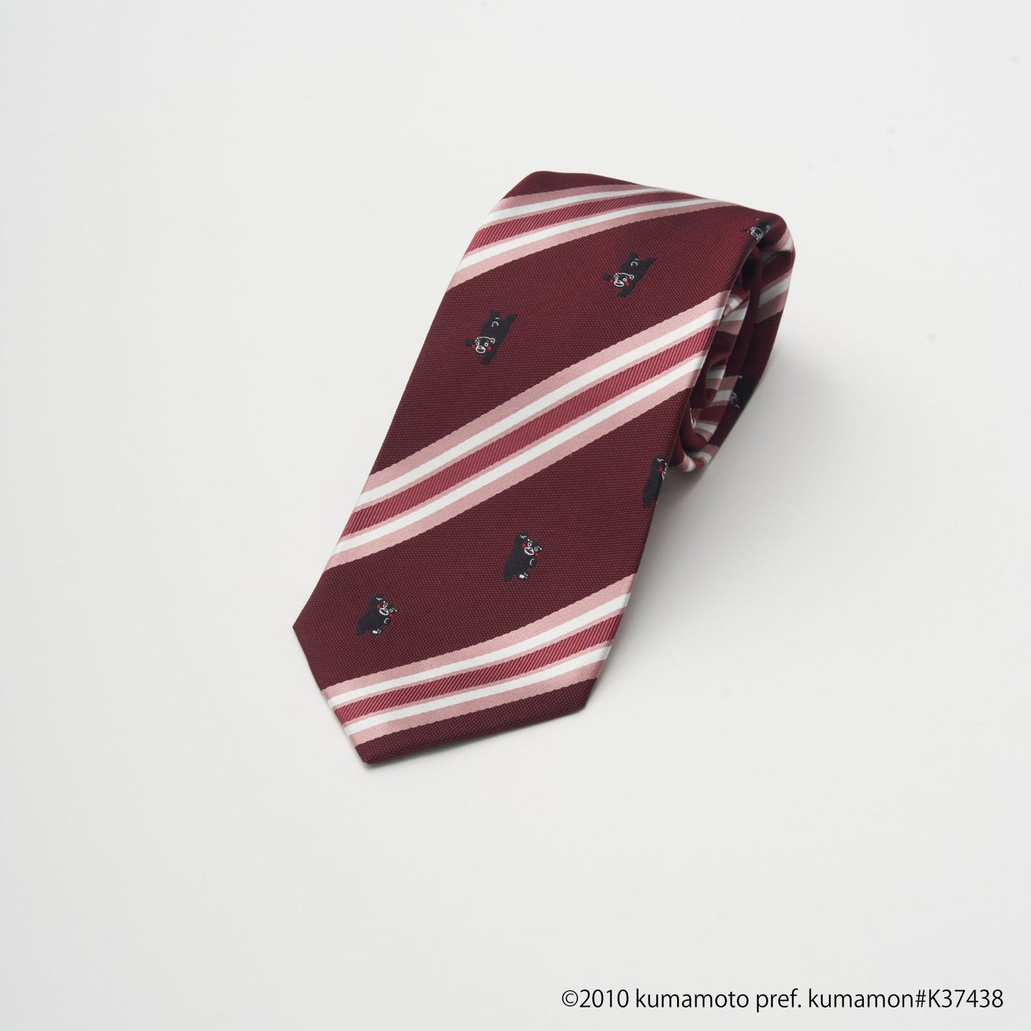 【ネクタイ】くまモン ストライプ