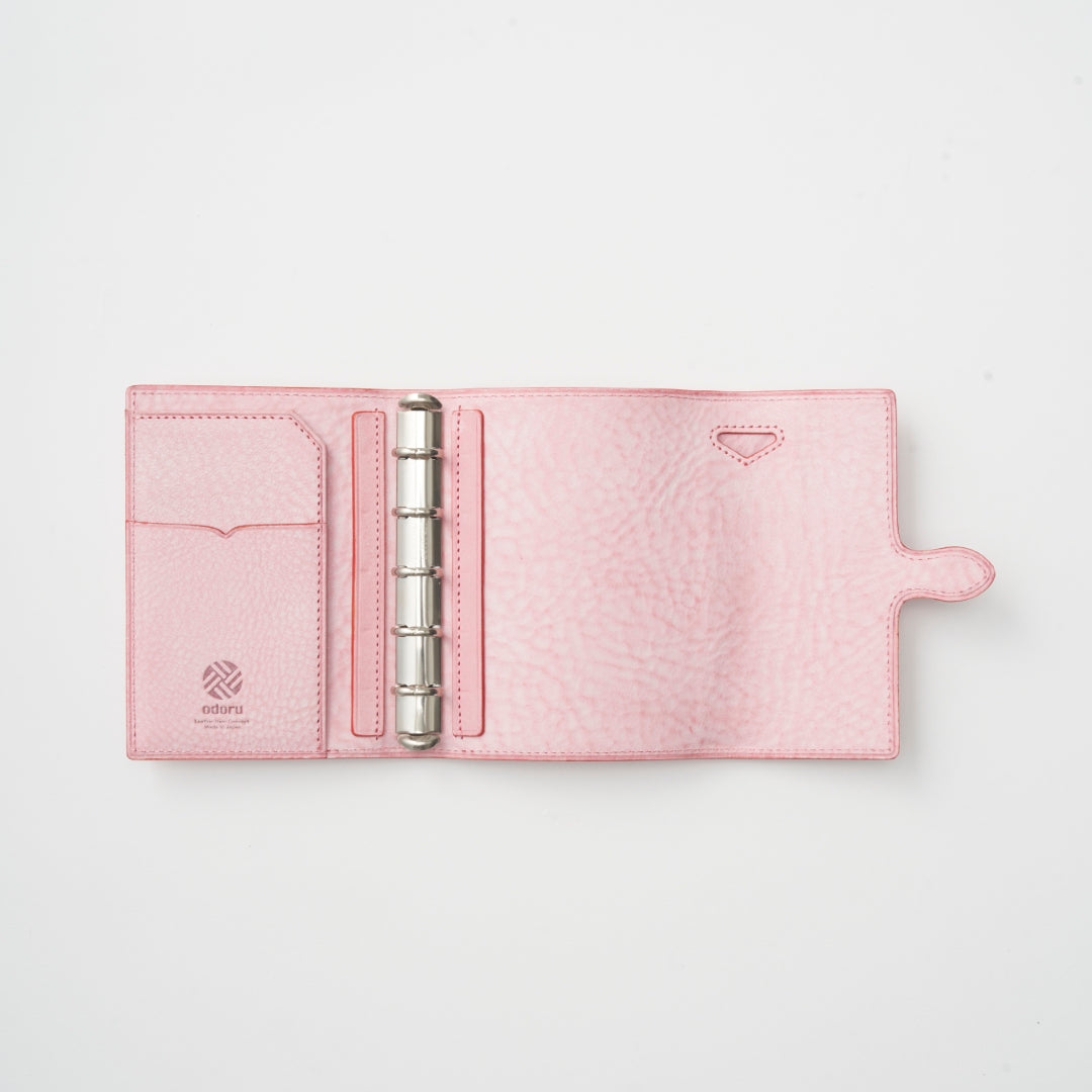 オドルオリーブレーベル KAKUSHI システム手帳 ピンク