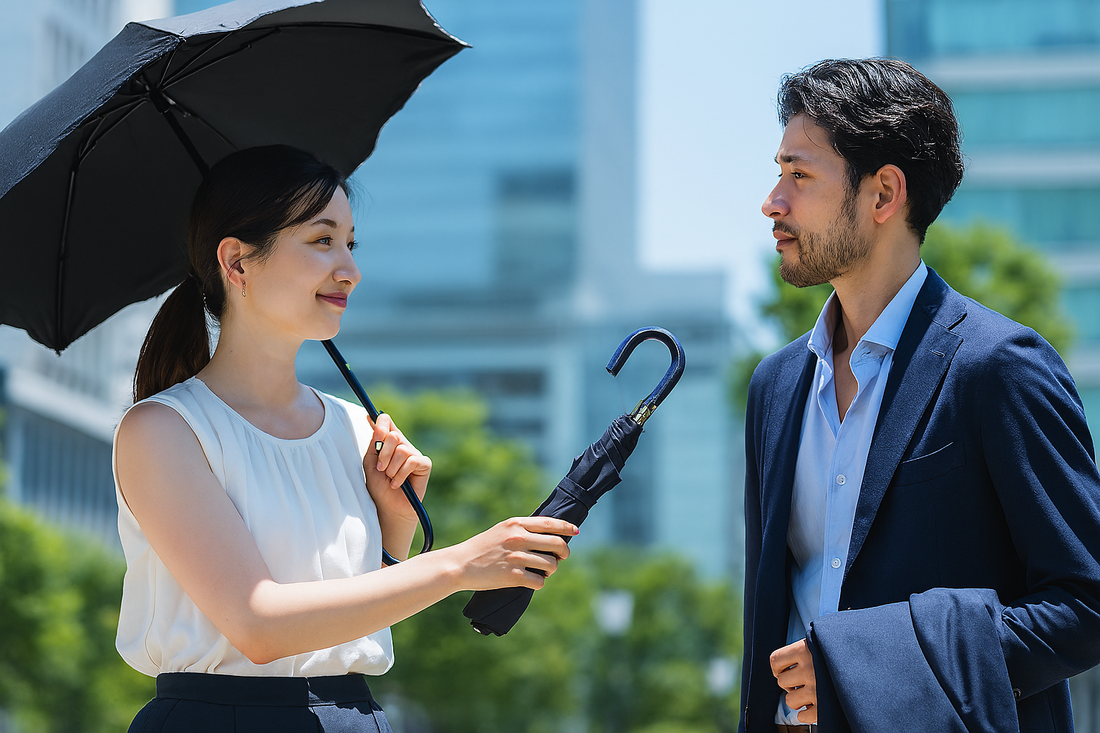 “猛暑とゲリラ豪雨”に備える、粋な傘選び。 Orobianco（オロビアンコ）の晴雨兼用傘を贈ろう。