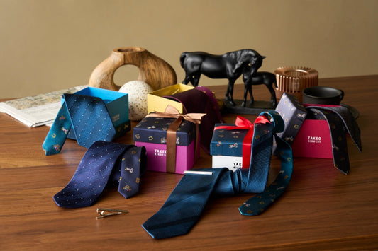 【2026干支柄ネクタイ】幸運のメンズギフト｜午（うま）柄ネクタイ特集