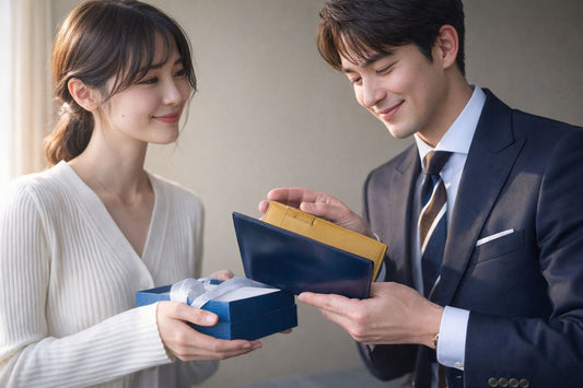 【誕生日メンズギフト】4月の誕生石ダイヤモンド｜革のダイヤモンド『コードバン』を贈る