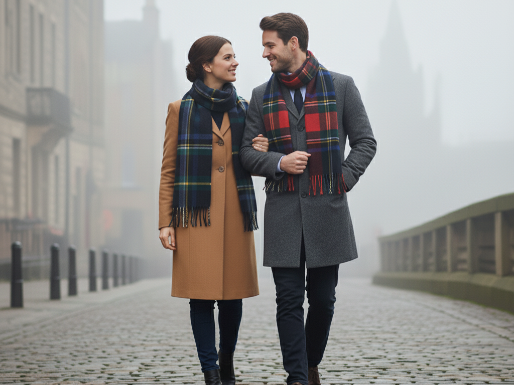 【マフラー】Johnstons Of Elgin｜チェック柄に込められた想いと意味