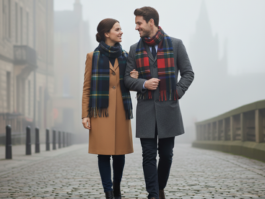 【マフラー】Johnstons Of Elgin｜チェック柄に込められた想いと意味