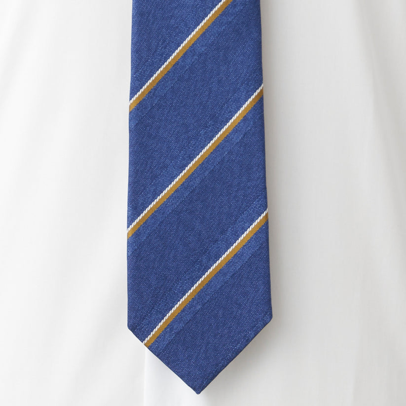 Aquascutum ストライプ メランジ