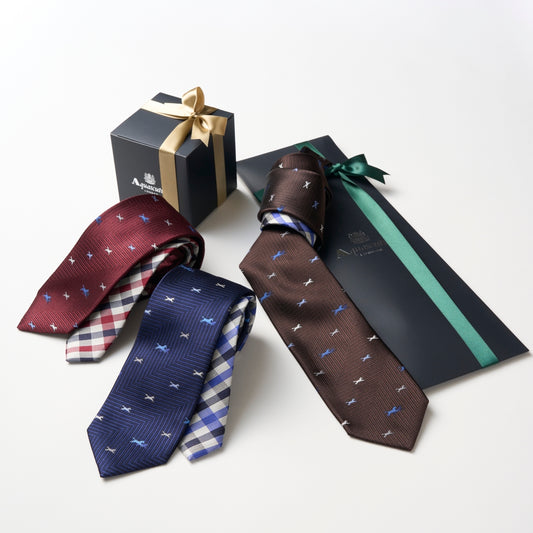 アクアスキュータム 干支モチーフ 馬柄 ギフトBOX