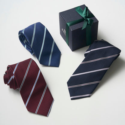 【ネクタイ】Aquascutum｜ストライプ ギフトボックス