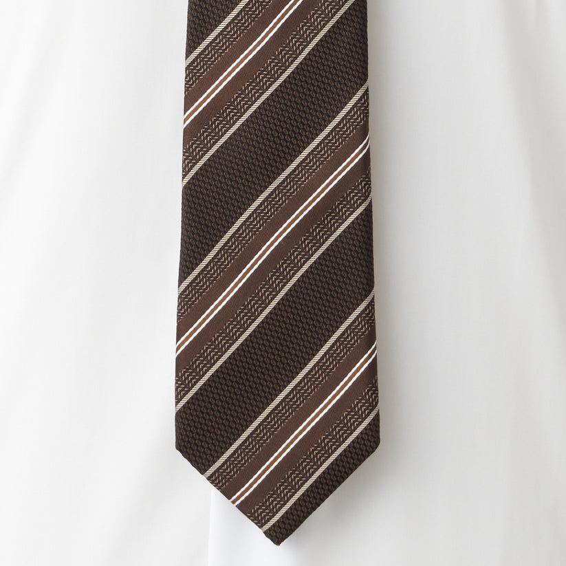 D’URBAN 八王子織 ストライプネクタイ