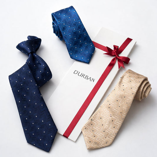 【ネクタイ】ダーバン｜HACHIOJI ジオメトリック