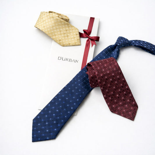 【ネクタイ】ダーバン｜甲州織 小紋柄