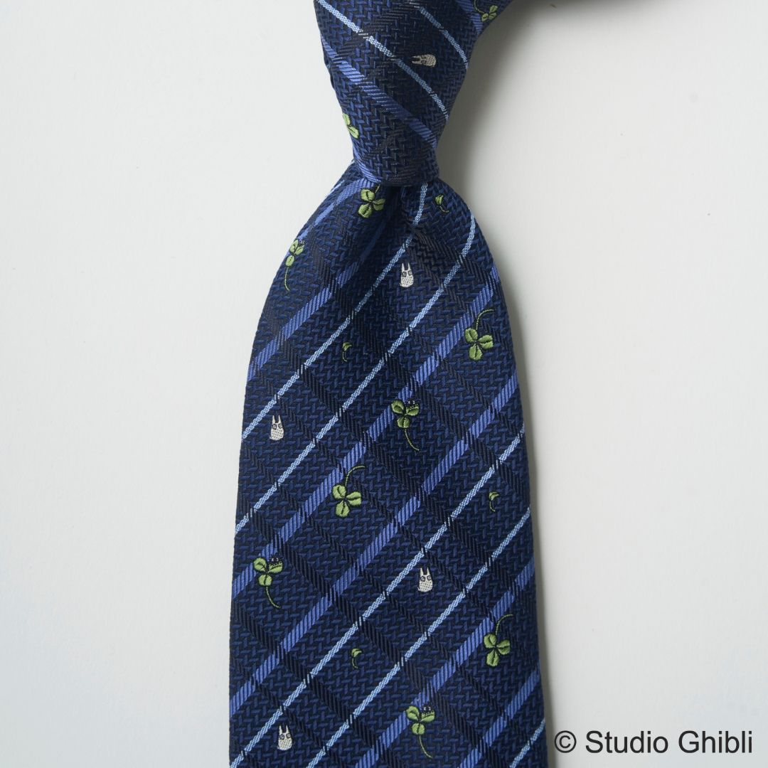 NEW!【ネクタイ】となりのトトロ ｜ クローバーチェック