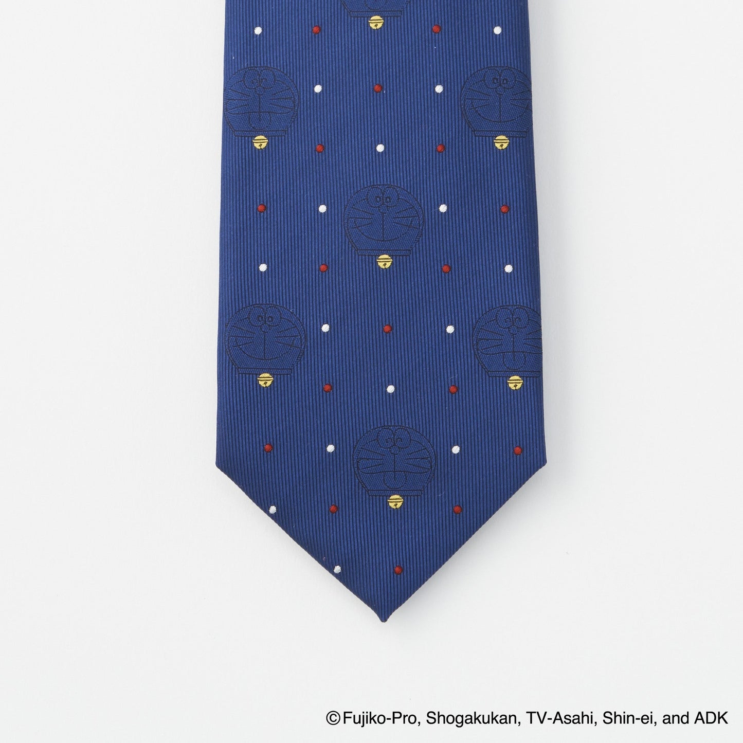 【ネクタイ】ドラえもん  地紋ドット