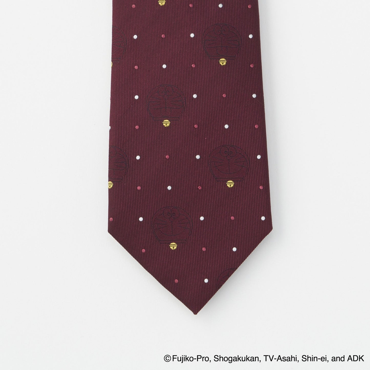 【ネクタイ】ドラえもん  地紋ドット