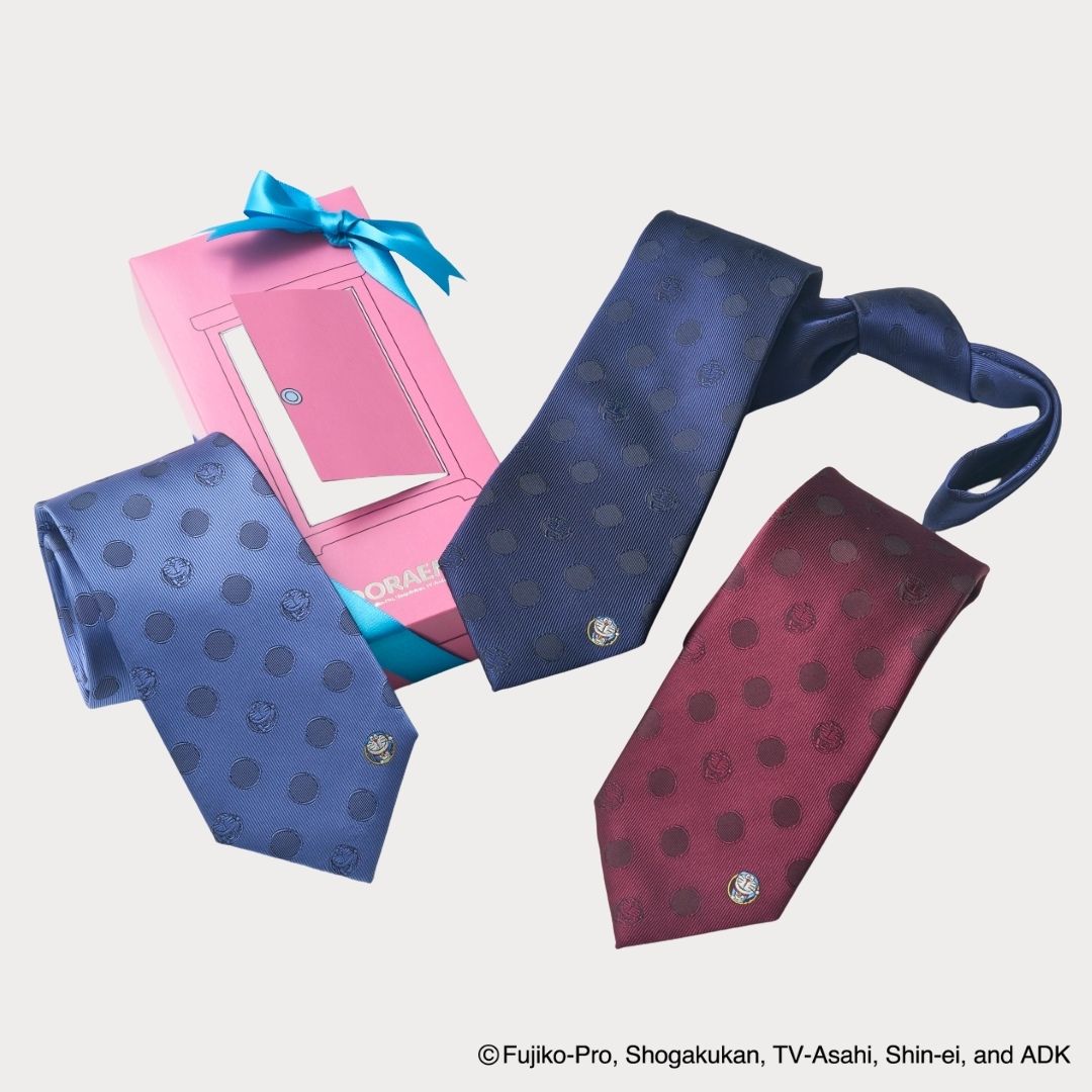 【ネクタイ】ドラえもん｜通りぬけフープワンポイント