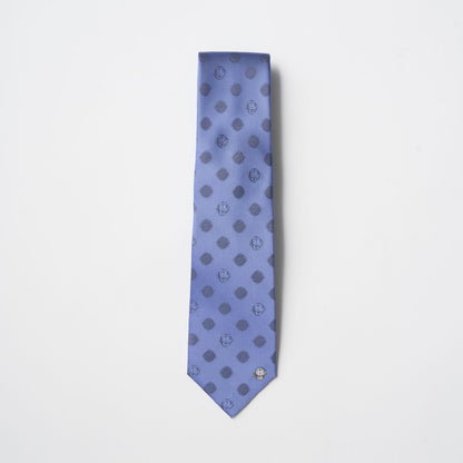 【ネクタイ】ドラえもん｜通りぬけフープワンポイント 青