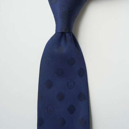 【ネクタイ】ドラえもん｜通りぬけフープワンポイント ネイビー