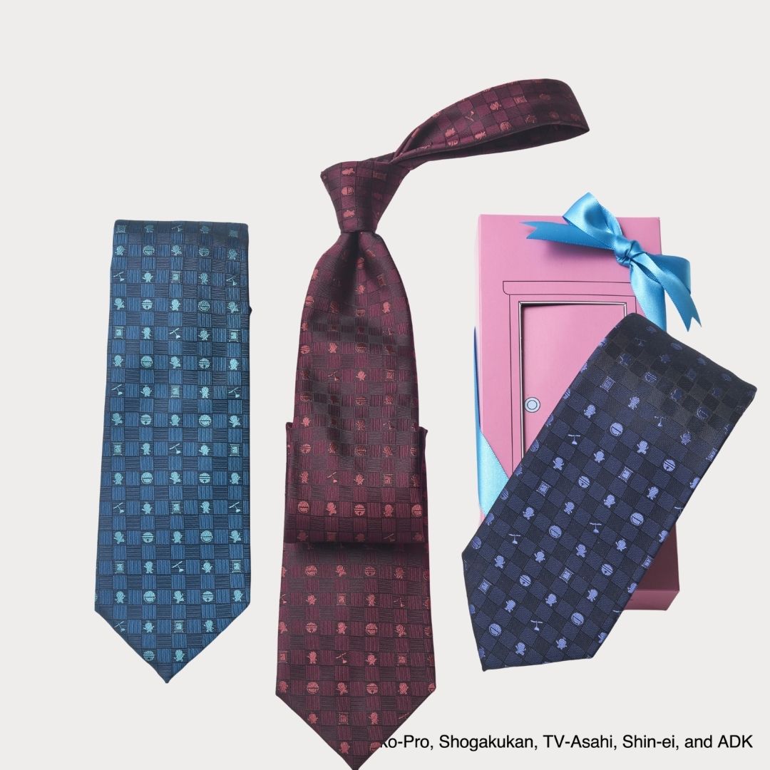 NEW!【ネクタイ】ドラえもん｜アイコン小紋