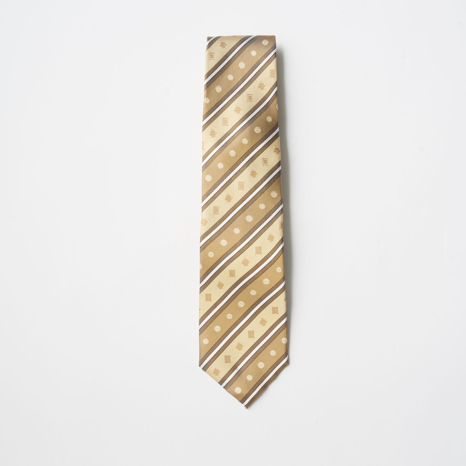 【ネクタイ】ドラえもん｜アイコンストライプ 2026 黄