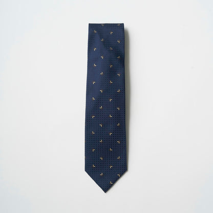【ネクタイ】TAKEO KIKUCHI｜小紋 ネイビー