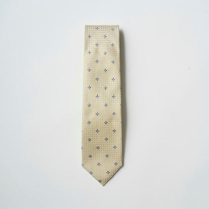 【ネクタイ】TAKEO KIKUCHI｜小紋 クリーム