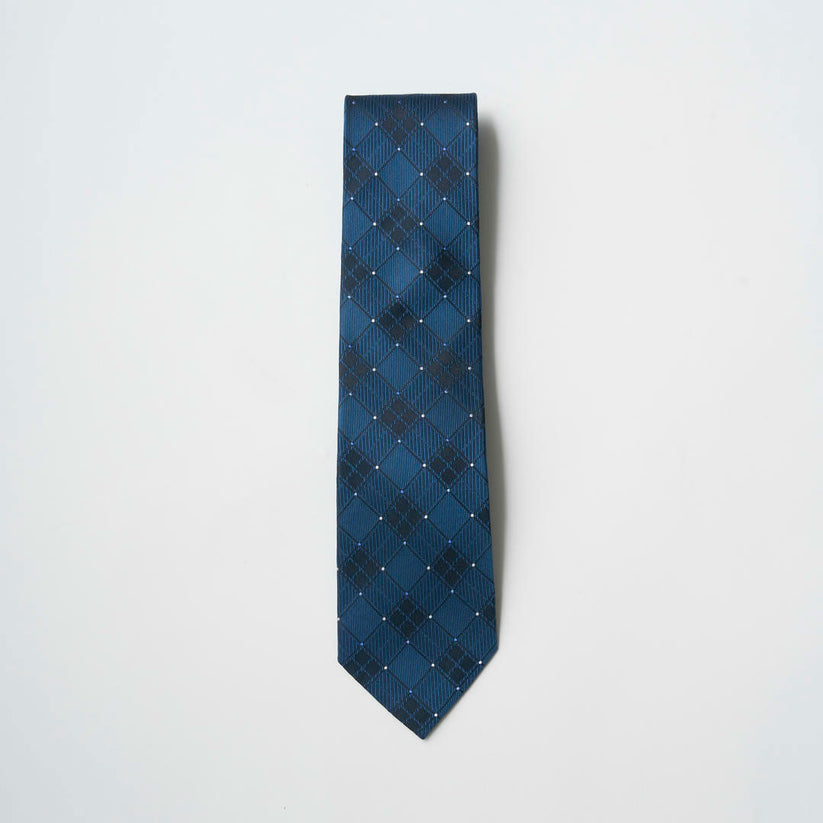 3月誕生日 メンズギフト TAKEO KIKUCHI ネクタイ タイバー BOXセット ターコイズ