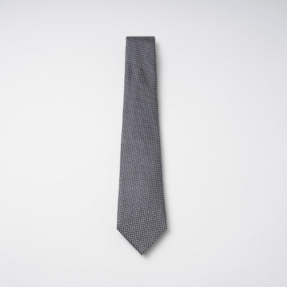 【ネクタイ】EMPORIO ARMANI｜マイクロパターン グレー