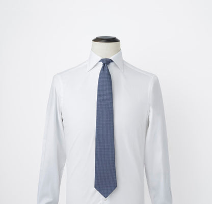 【ネクタイ】EMPORIO ARMANI｜マイクロパターン ネイビー 紺