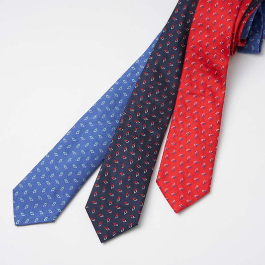 【ネクタイ】EMPORIO ARMANI｜ジオメトリックパターン 集合