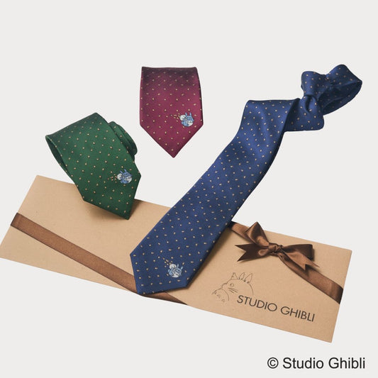 【ネクタイ】となりのトトロ ｜ どんぐりドットパネル all ギフトパッケージ
