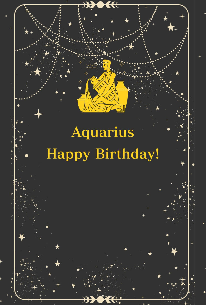 2月の星座 水瓶座 Aquarius と星の瞬き