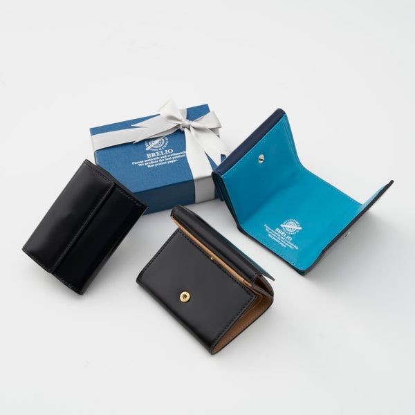 ブレイリオ アトランティックレーベル Three-Fold Wallet Cordovan