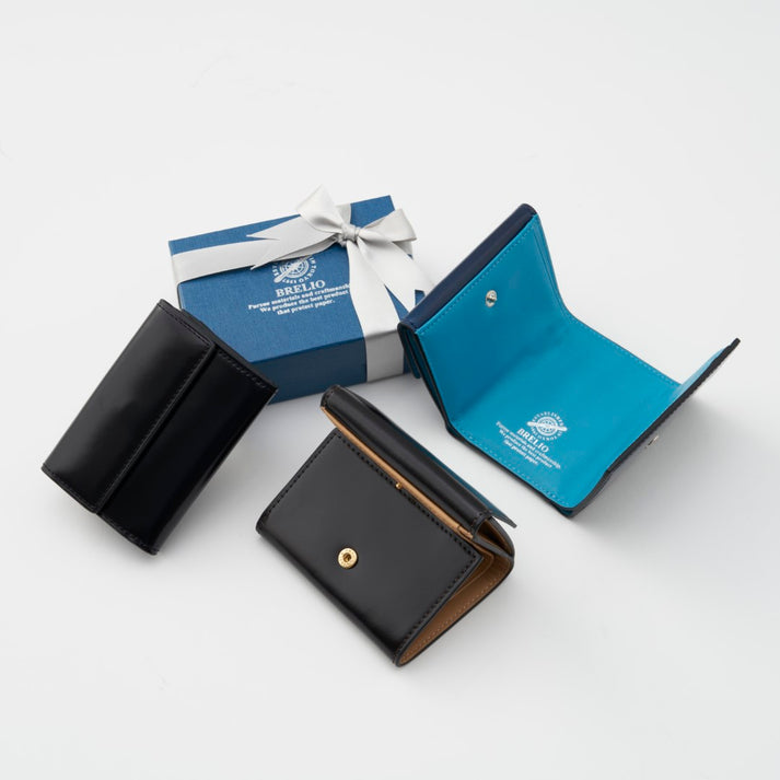 ブレイリオ コードバン 三つ折コンパクトウォレット