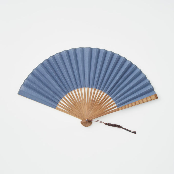 保赤軒 段削り 扇子