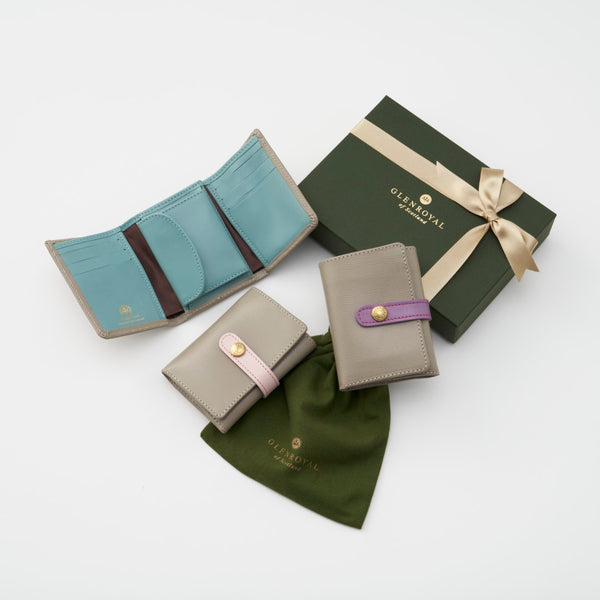 GLENROYAL Grace Collection Trifold Small Wallet