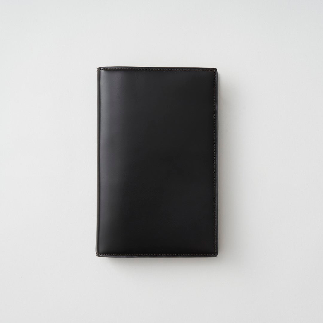 【手帳】BRELIO ATLANTIC LABEL（ブレイリオアトランティックレーベル）｜Personal Organizer 20mm Cordovan チョコ ベージュ