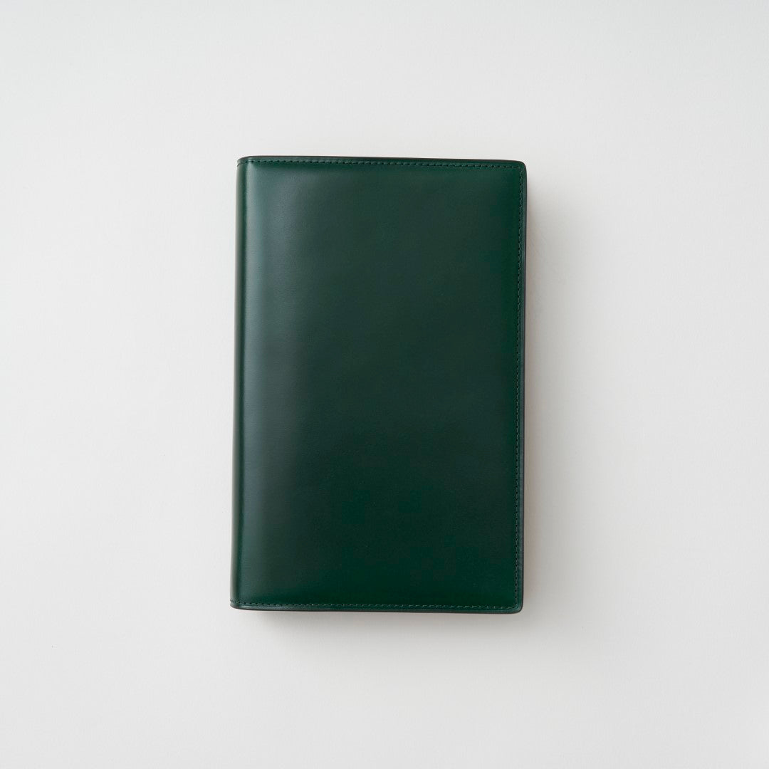 【手帳】BRELIO ATLANTIC LABEL（ブレイリオアトランティックレーベル）｜Personal Organizer 20mm Cordovan グリーン ゴールド