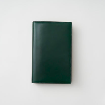 【手帳】BRELIO ATLANTIC LABEL（ブレイリオアトランティックレーベル）｜Personal Organizer 20mm Cordovan グリーン ゴールド