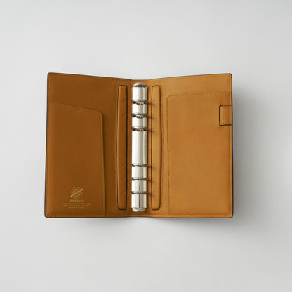 【手帳】BRELIO ATLANTIC LABEL（ブレイリオアトランティックレーベル）｜Personal Organizer 20mm Cordovan グリーン ゴールド